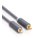 UGREEN Przewód 2RCA Cinch do 2RCA Cinch AV104 3m czarny - 1501468 - zdjęcie 5